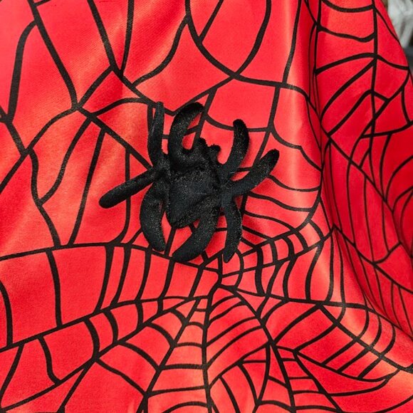 Baby Reversible Spider Bat Cape | size 2-3T - Picture 4 of 7